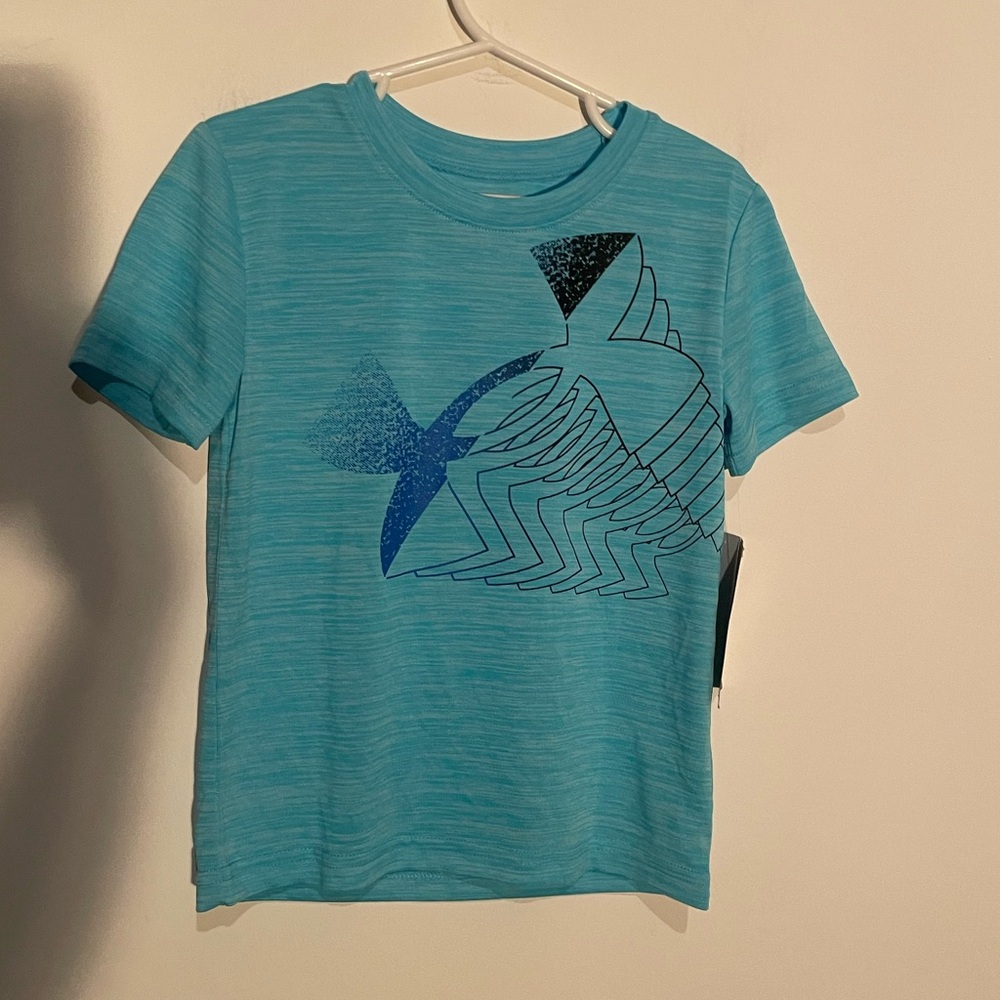 Under Armour Boys’ Logo Graphic Tee -‎ size 4 NWT